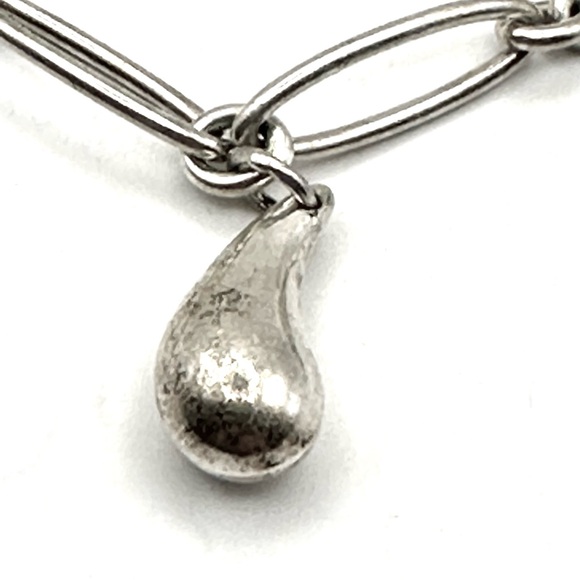 Tiffany & Co VINTAGE Elsa Peretti Silver  5 Charm Bracelet - Picture 7 of 9